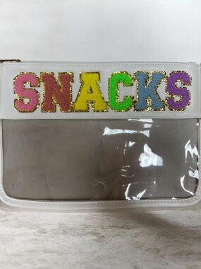 SNACKS pouch zipper bag